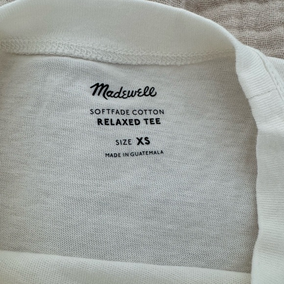 Madewell Softfade cotton relaxed tee - Picture 3 of 5